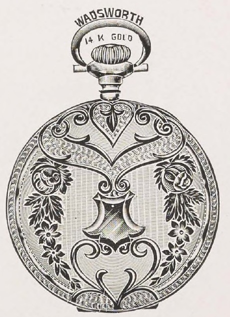 Catalog evidence for Size 12 solid-gold watch case · No. 93183