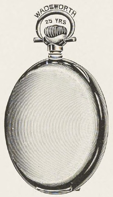 Catalog evidence for Size 12 gold-filled watch case · No. 93186