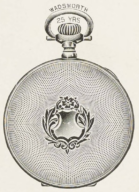 Catalog evidence for Size 12 gold-filled watch case · No. 93189
