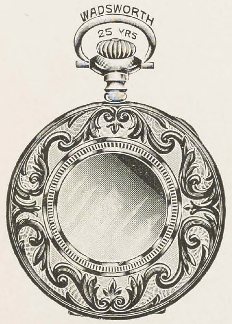 Catalog evidence for Size 12 gold-filled watch case · No. 93191