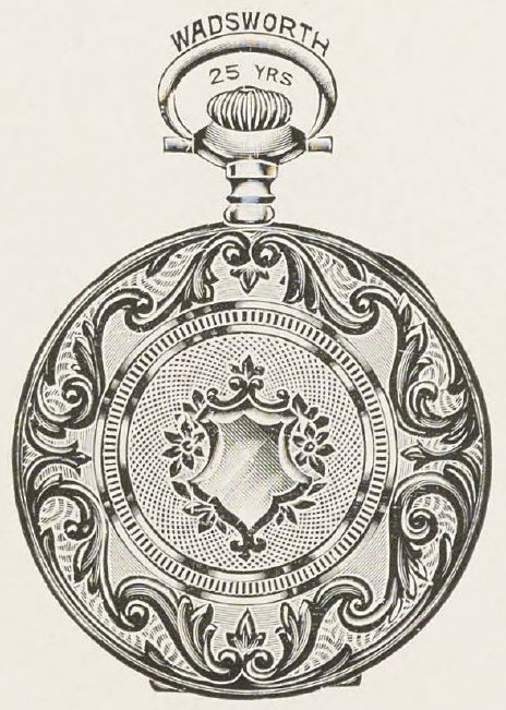 Catalog evidence for Size 12 gold-filled watch case · No. 93194