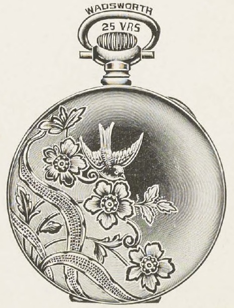 Catalog evidence for Size 12 gold-filled watch case · No. 93195