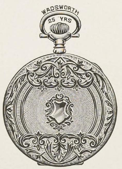 Catalog evidence for Size 12 gold-filled watch case · No. 93198