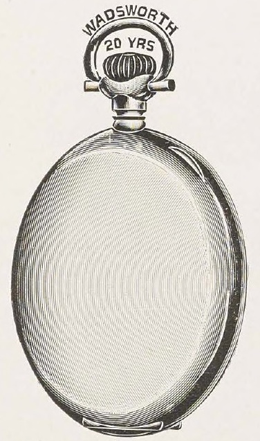 Catalog evidence for Size 12 gold-filled watch case · No. 93205