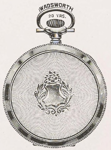 Catalog evidence for Size 12 gold-filled watch case · No. 93206