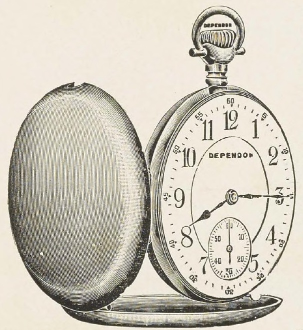 Catalog evidence for Size 16 14k solid-gold watch case · No. 93214