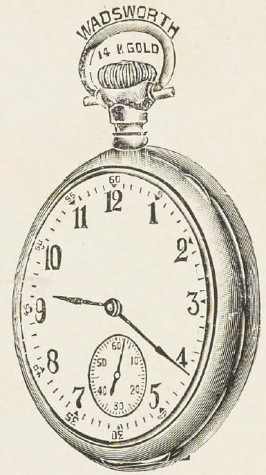 Catalog evidence for Size 16 14k solid-gold watch case · No. 93215