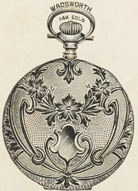 Catalog evidence for Size 16 14k solid-gold watch case · No. 93228