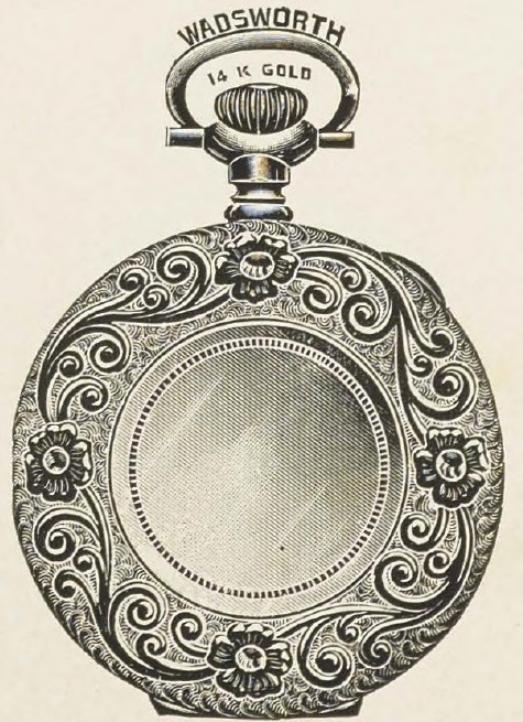 Catalog evidence for Size 16 14k solid-gold watch case · No. 93230
