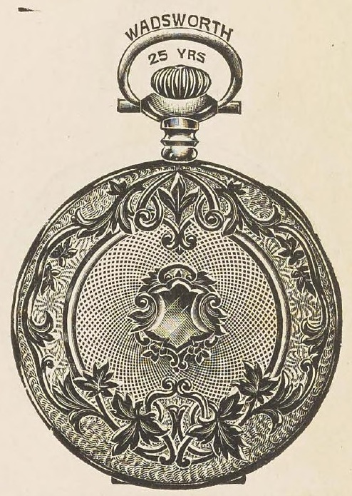 Catalog evidence for Size 16 gold-filled watch case · No. 93242