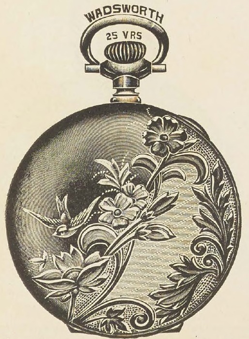 Catalog evidence for Size 16 gold-filled watch case · No. 93243
