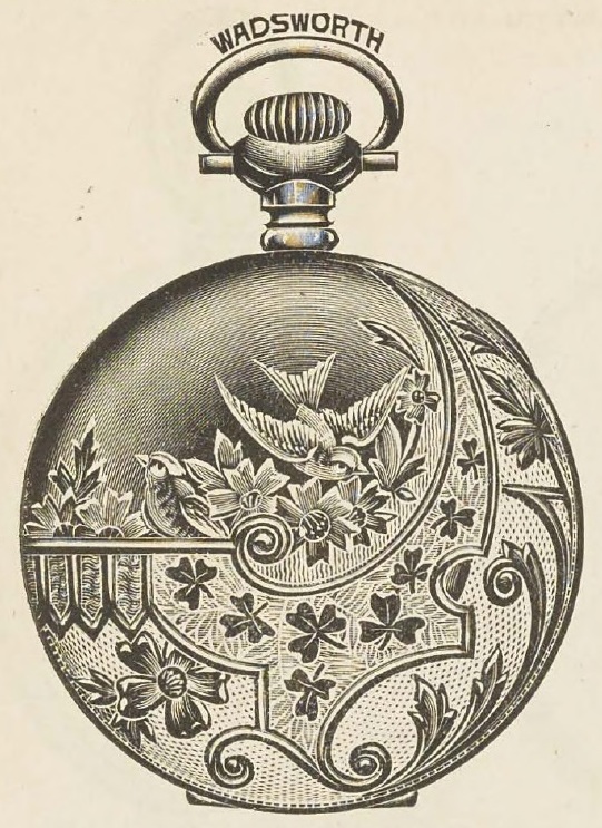 Catalog evidence for Size 18 gold-filled watch case · No. 93269