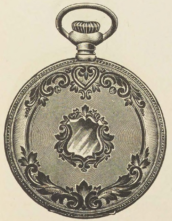 Catalog evidence for Size 16 silveroid watch case · No. 93292