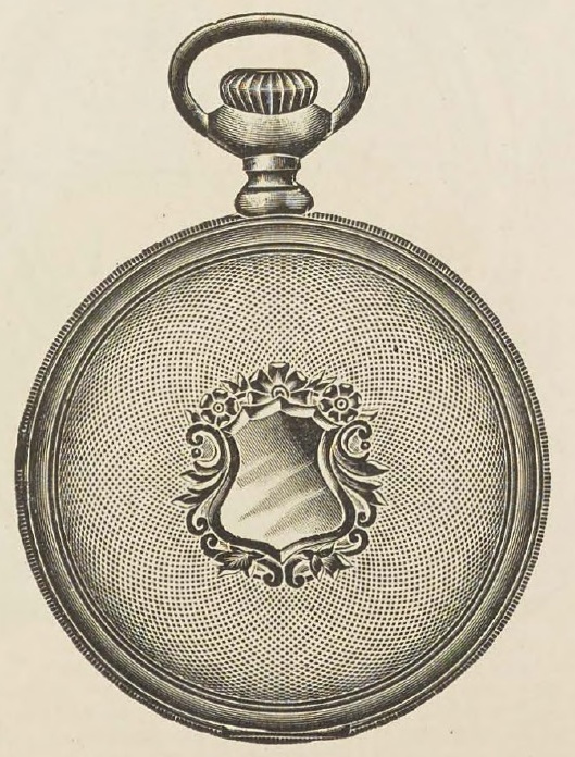 Catalog evidence for Size 16 silveroid watch case · No. 93293