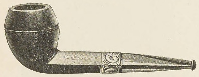 Catalog evidence for Fine French Briar Pipe · No. 93464