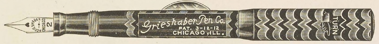 Catalog evidence for Grieshaber Self-Filling Fountain Pen · No. 7378