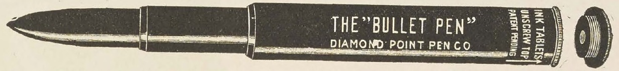 Catalog evidence for Bullet Fountain Pen · No. 7384