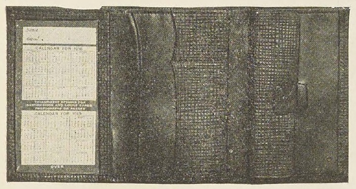 Catalog evidence for Men’s Three Fold Bill Holder and Card Case · No. 93545