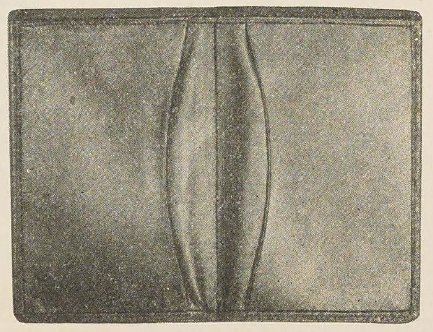 Catalog evidence for Men’s Letter Case and Bill Book · No. 93552