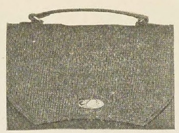 Catalog evidence for Black Genuine Leather Strap Purse · No. 810/302