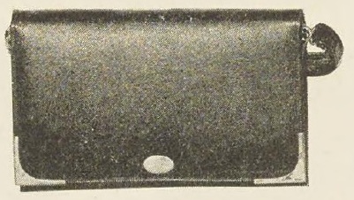 Catalog evidence for Black Genuine Pin Seal Strap Purse · No. 810/310