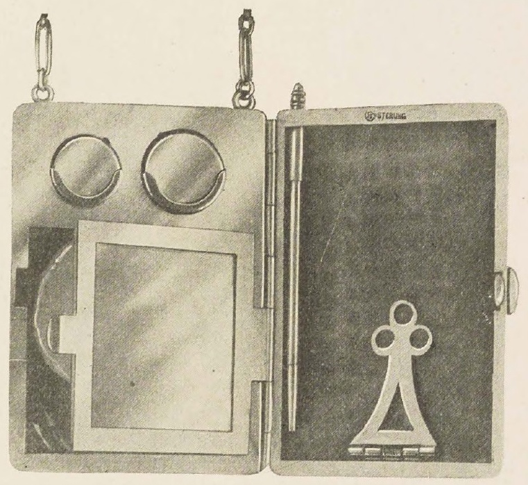 Catalog evidence for Sterling Silver Vanity Case · No. 93622