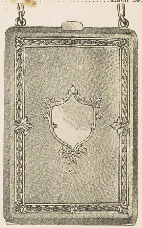 Catalog evidence for Sterling Silver Vanity Case · No. 93623