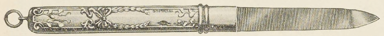 Catalog evidence for Pocket Nail File and Case · No. 93697