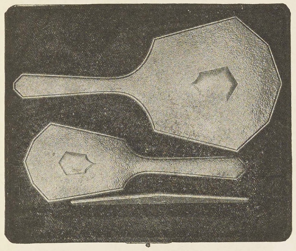 Catalog evidence for Three Piece Hand Hammered Toilet Set · No. 93779