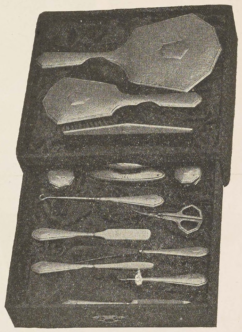 Catalog evidence for Thirteen Piece Manicure and Toilet Set · No. 93781