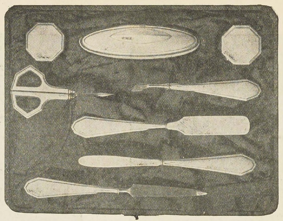 Catalog evidence for Plain Eight Piece Manicure Set · No. 93788
