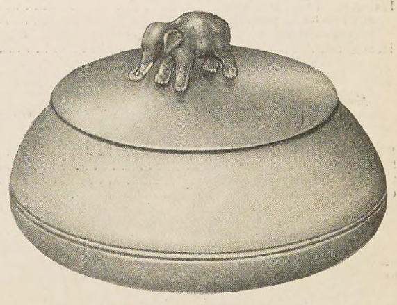 Catalog evidence for Elephant Puff Jar · No. 93968