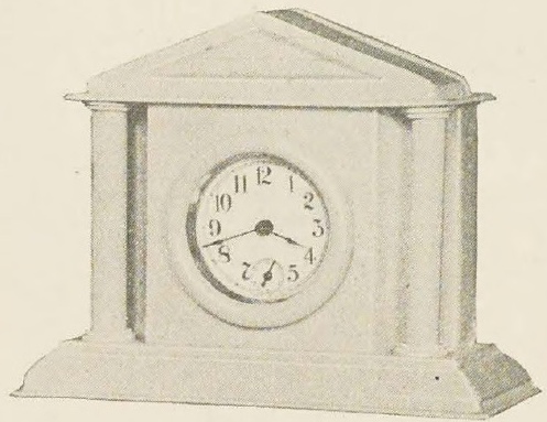 Catalog evidence for French Ivory Clock
