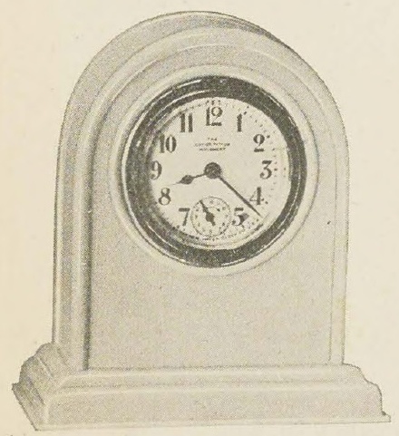 Catalog evidence for French Ivory Alarm Clock