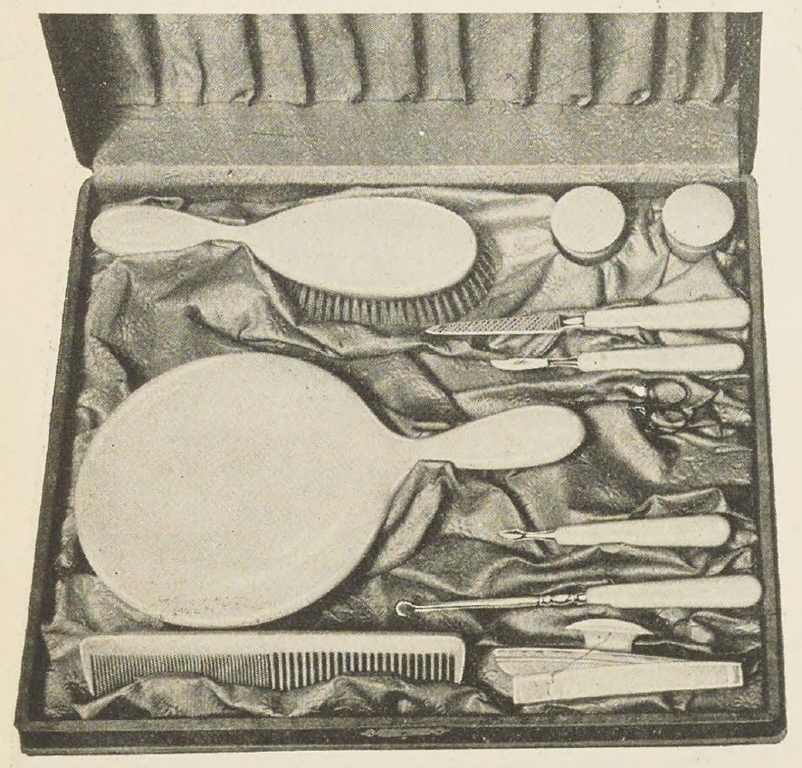 Catalog evidence for Eleven Piece Toilet and Manicure Set