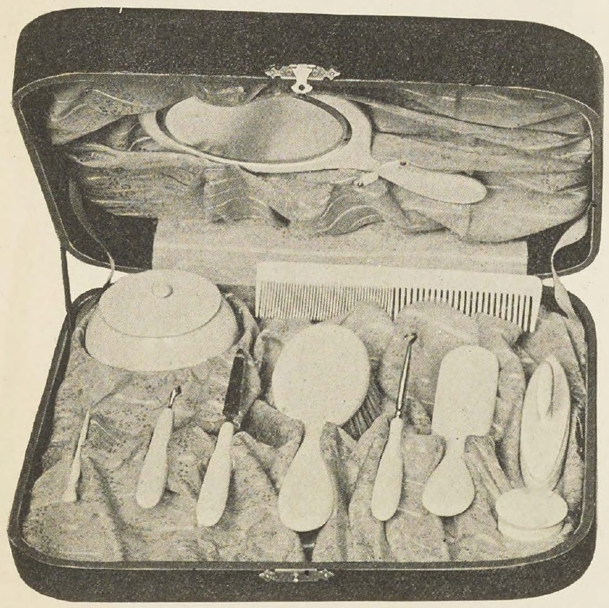 Catalog evidence for Eleven Piece Toilet and Manicure Set