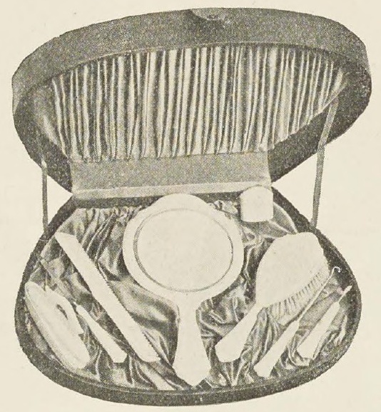 Catalog evidence for Eight Piece Toilet and Manicure Set