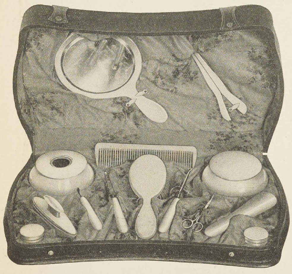 Catalog evidence for Fourteen Piece Toilet and Manicure Set