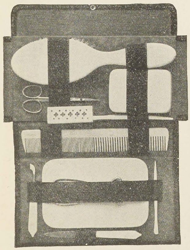 Catalog evidence for Traveling Toilet Set