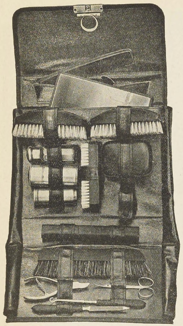 Catalog evidence for Traveling Toilet Set