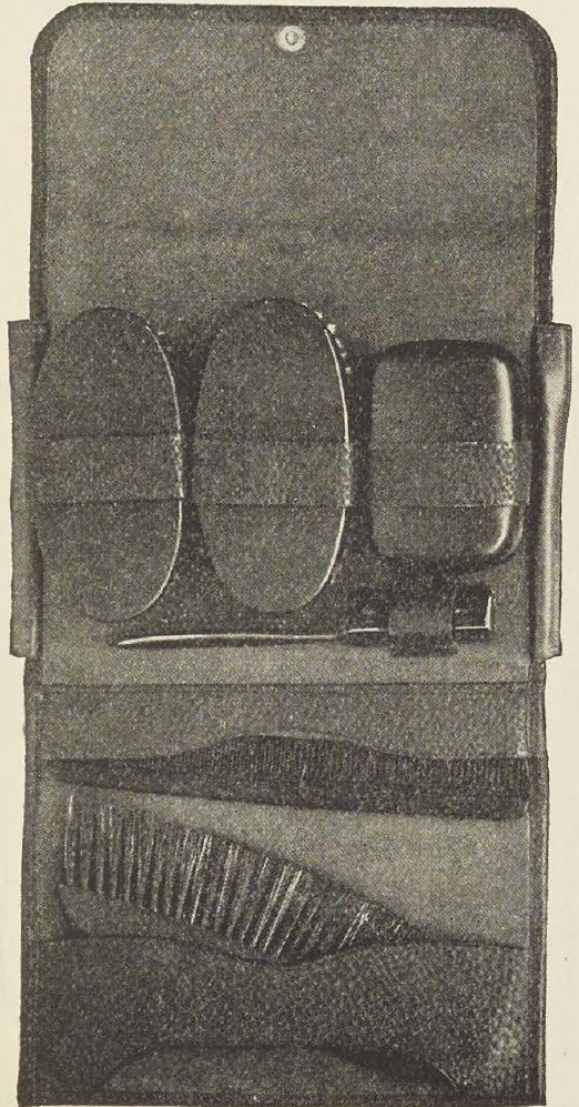 Catalog evidence for Traveling Toilet Set