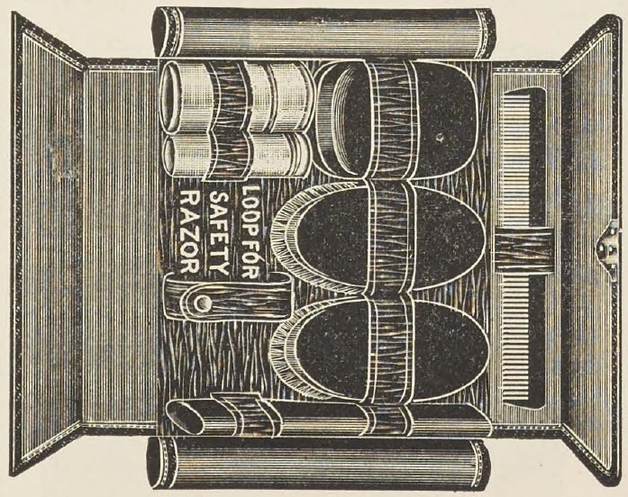 Catalog evidence for Traveling Toilet Set