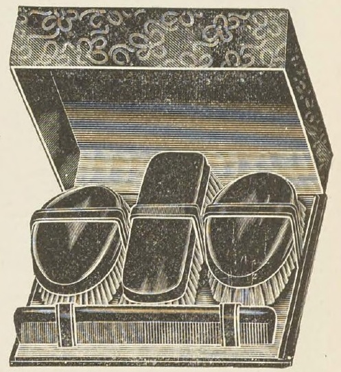 Catalog evidence for Military Brush and Comb Set