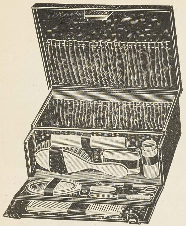 Catalog evidence for Automobile or Visiting Case Set