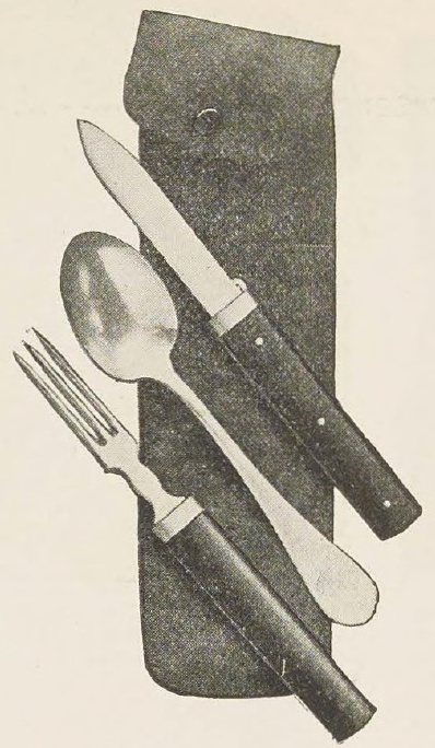 Catalog evidence for Automobile and Picnic Knife, Fork and Spoon Set