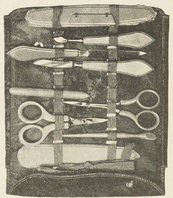 Catalog evidence for Nine Piece Manicure Set