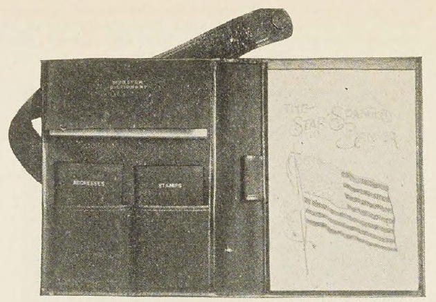 Catalog evidence for Soldiers’ Writing Tablet