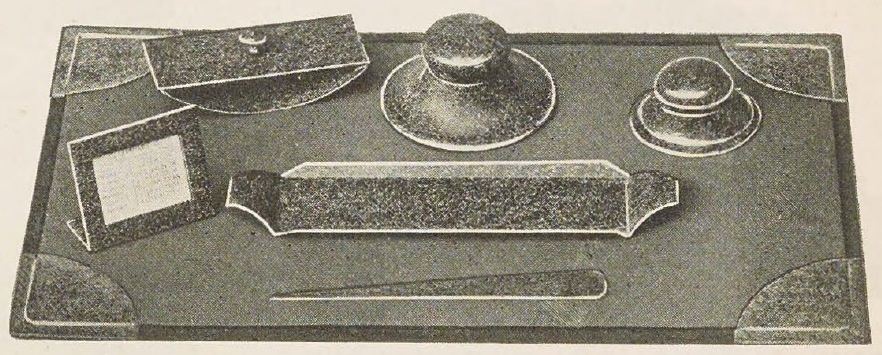 Catalog evidence for Seven Piece Writing Set
