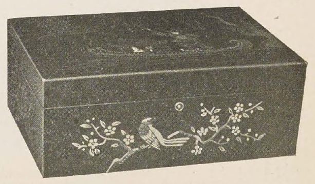 Catalog evidence for Japanese Lacquer Humidor
