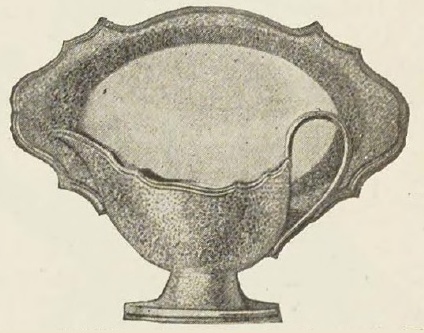Catalog evidence for Gravy Boat and Tray